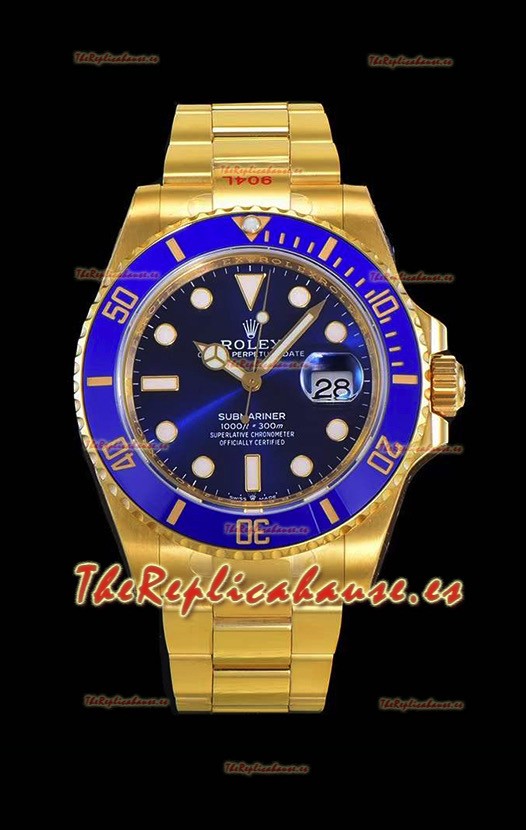 Rolex Submariner 41MM Gold 126618LB - Replica 1:1 Mirror - Ultimate 904L Steel Watch