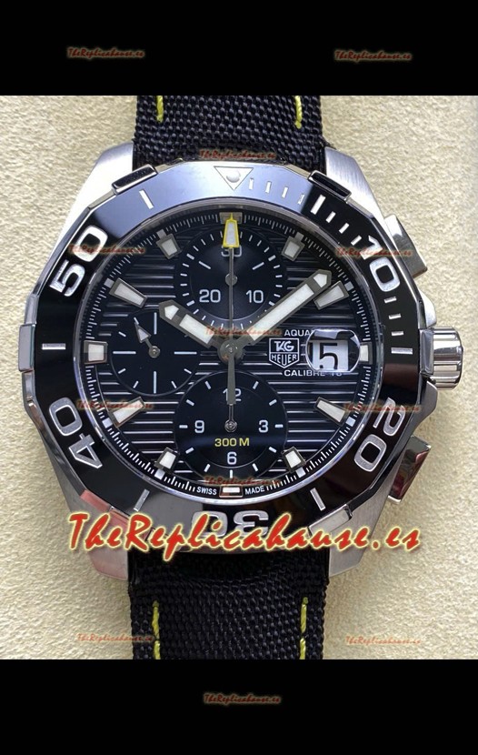 Tag Heuer Super Clone Aquaracer Calibre 16 Cronógrafo Reloj Réplica Suizo
