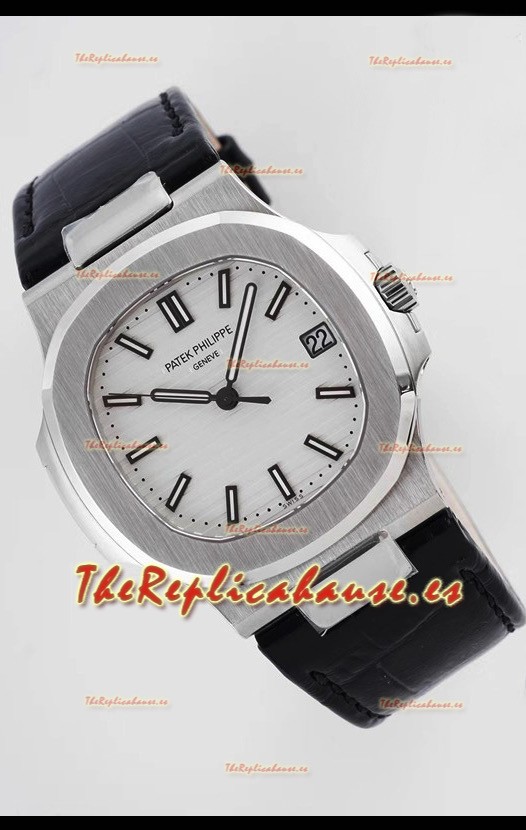 Patek Philippe Nautilus 5711/1A-011 Reloj Réplica Suizo a Espejo 1:1 Dial Blanco Acero 904L