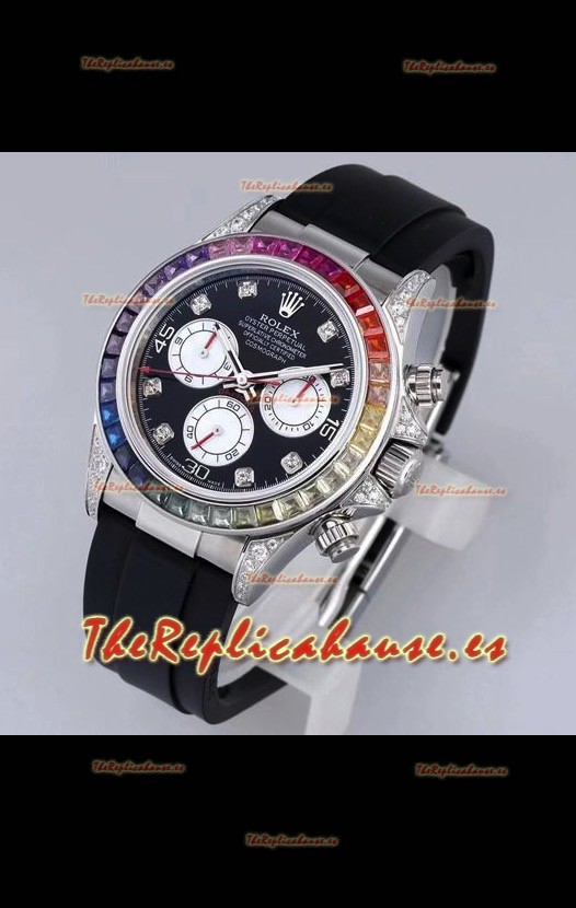 Rolex Cosmograph Daytona 116598 Acero Inoxidable 904L a Espejo 1:1 Movimiento Cal.4130 