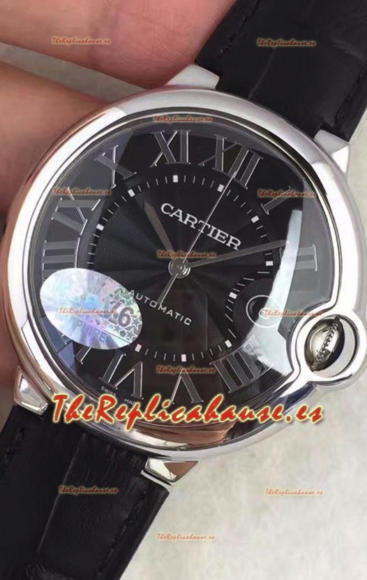 Ballon De Cartier Reloj Réplica Suizo Automático a Espejo 1:1 Caja en Acero 904L - 42MM
