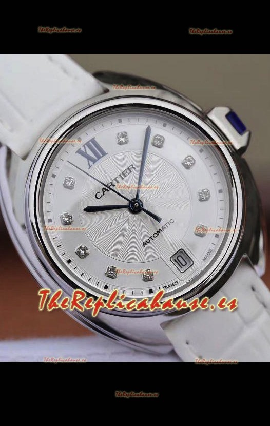 Cle De Cartier Reloj Réplica Suizo Automático en Caja de Acero - 35MM