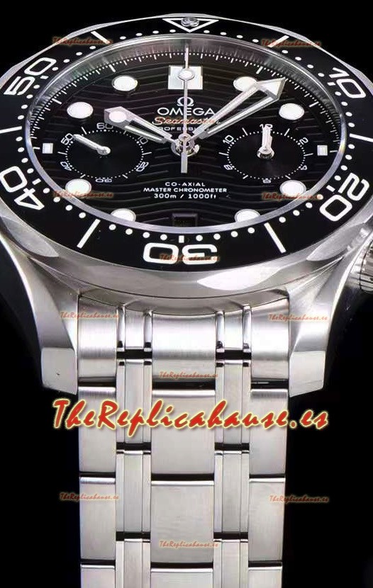Omega Seamaster Co-Axial Master Chronometer Chronograph 44MM Reloj Réplica a Espejo 1:1 en Acero
