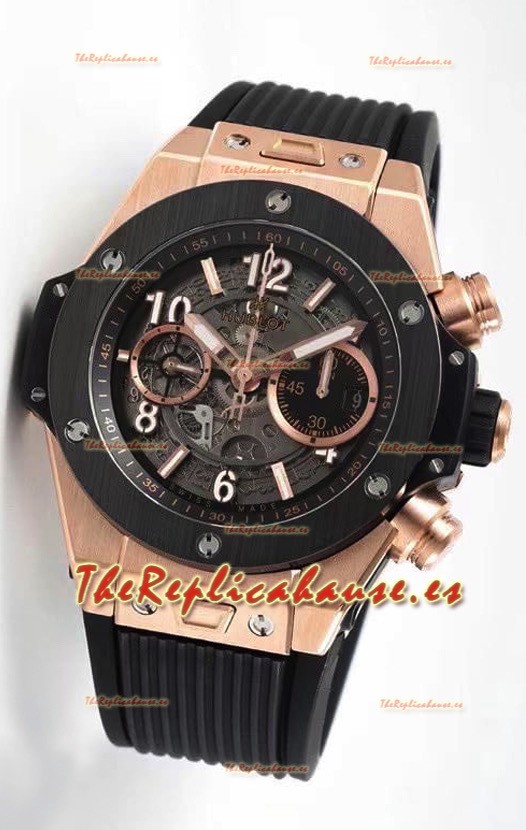 Hublot Big Bang Unico Oro Rosado Reloj Réplica Suizo a espejo 1:1