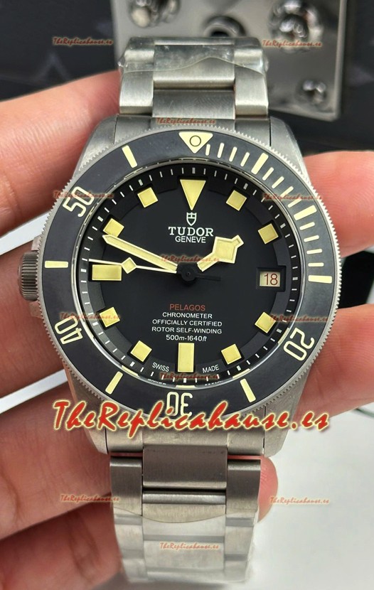 Tudor Super Clone Pelagos 42MM Left Hand Titanium Reloj Réplica Suizo Réplica Espejo 1:1