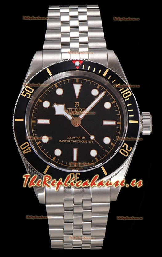 Tudor Black Bay Super Clone Edition Dial Negro Reloj Réplica Suizo