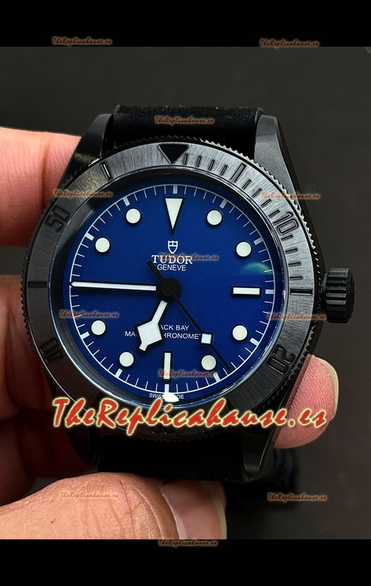 Tudor Super Clone Black Bay Dial Cerámica Azul Reloj Réplica Suizo