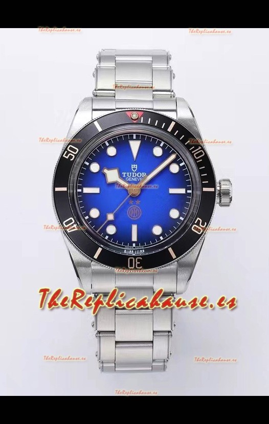 Tudor Super Clone Black Bay 58 Edición Inter Milan Reloj Réplica Suizo