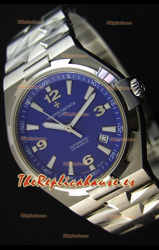 Vacheron Constantin Overseas Reloj Réplica Suizo con Dial en Azul 