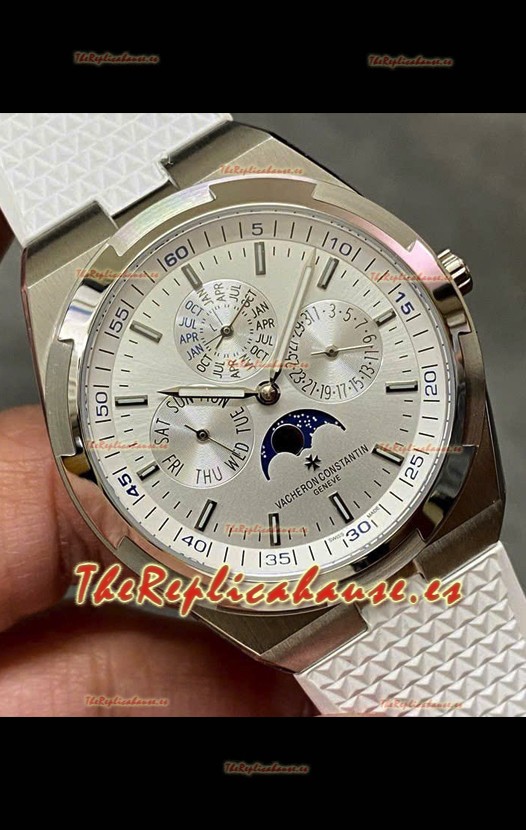 Vacheron Constantin Overseas Calendario Perpetuo Ultra-Fino Dial Acero con Correa Acero
