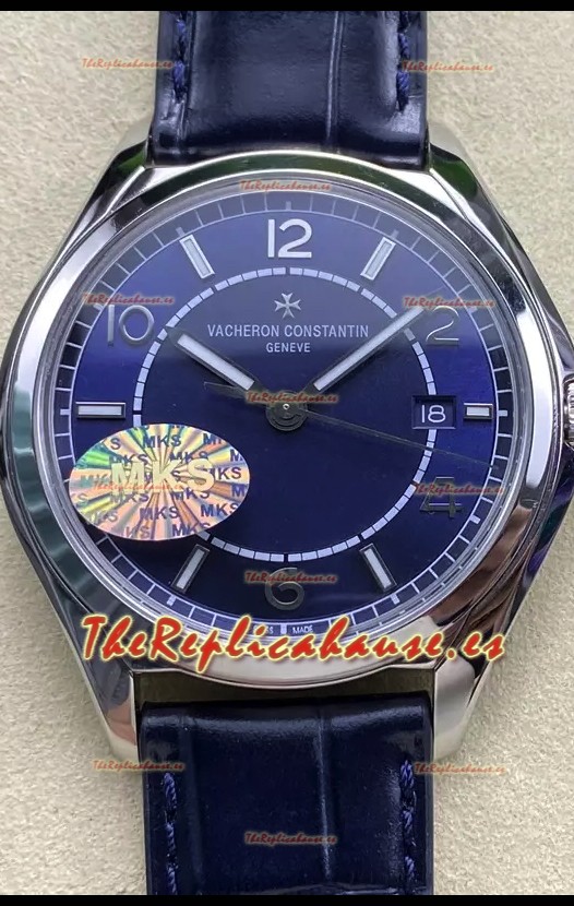 Vacheron Constantin Edición Fiftysix Acero 904L Réplica Espejo 1:1 Dial Azul