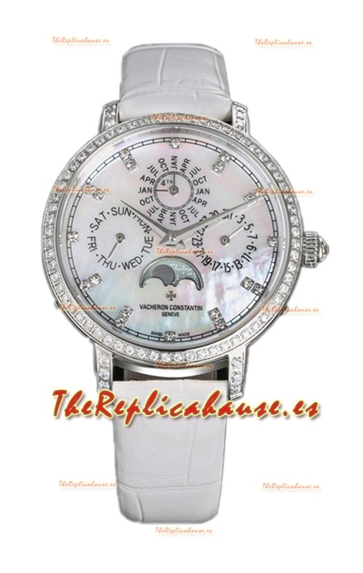 Vacheron Constantin Traditionelle Perpetual Calendar Ultra-Thin Chapado en Oro Rosado