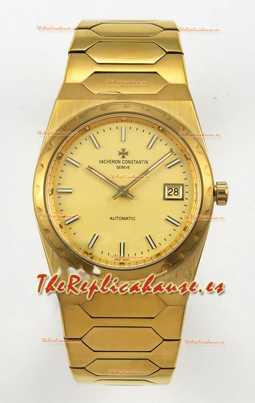Vacheron Constantin Historiques 222 Reloj Super Clone 37MM Oro Amarillo Dial en Oro
