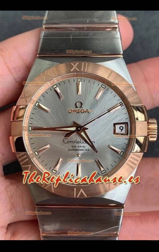 Omega Co-Axial Constellation Master Chronometer 39MM Reloj Réplica a Espejo 1:1
