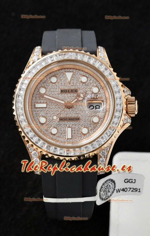 Rolex Yachtmaster 226679TBR Rose Gold 42MM Cal.3135 Reloj Suizo 1:1 Ultimate Acero 904L