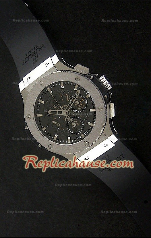 Hublot Big Bang Aerobang Reproducción Reloj Suizo de Acero Inoxidable 