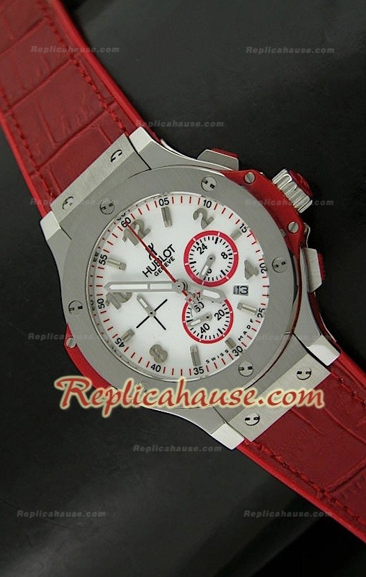 Hublot Big Bang Reloj Suizo de Cuarzo - 38MM en Rojo