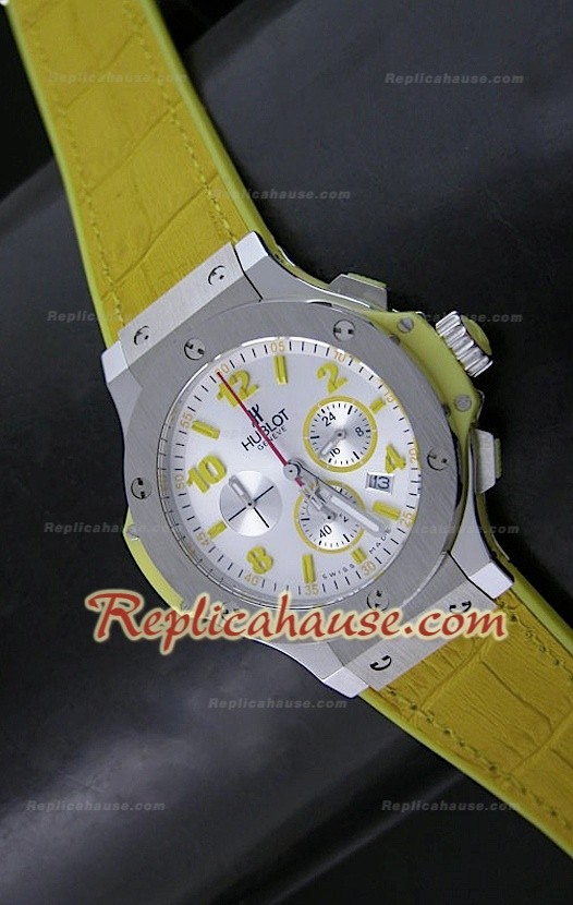 Hublot Big Bang Reloj Suizo de Cuarzo - 38MM en Amarillo