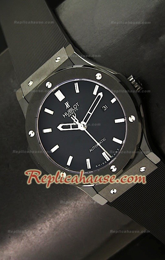 Hublot Big Bang Fusion Reproducción Reloj Suizo con Carcasa de Cerámica