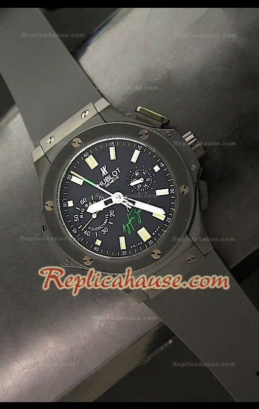Hublot Big Bang Ayrton Senna Reloj Japonés de Cuarzo