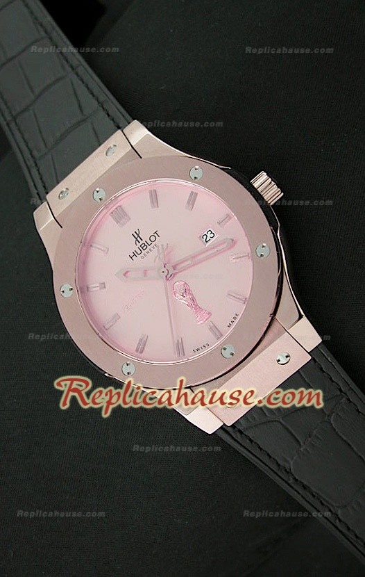Reloj de Oro Rosa Hublot Big Bang Edición FIFA