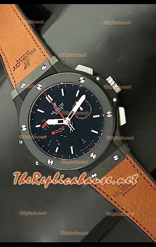 Hublot Big Bang Chukker Bang Reloj Suizo en Carcasa Recubierta de PVD