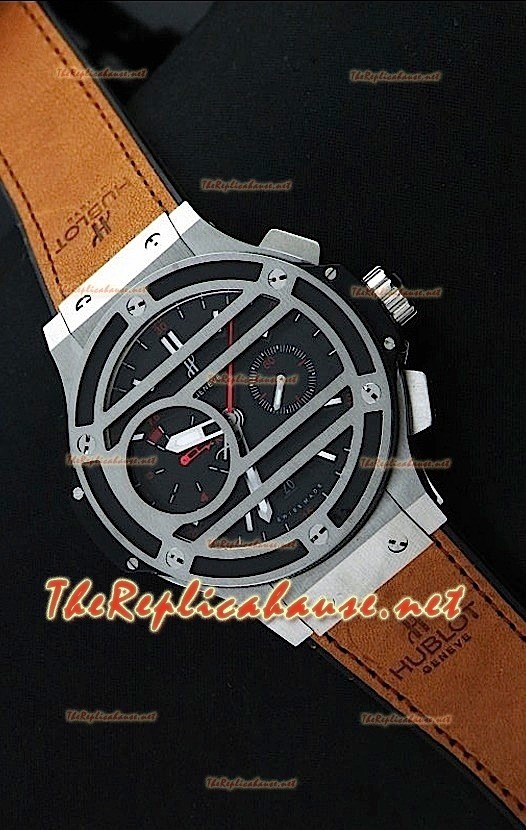 Hublot Big Bang Chukker Bang Reloj Suizo en Acero Inoxidable 