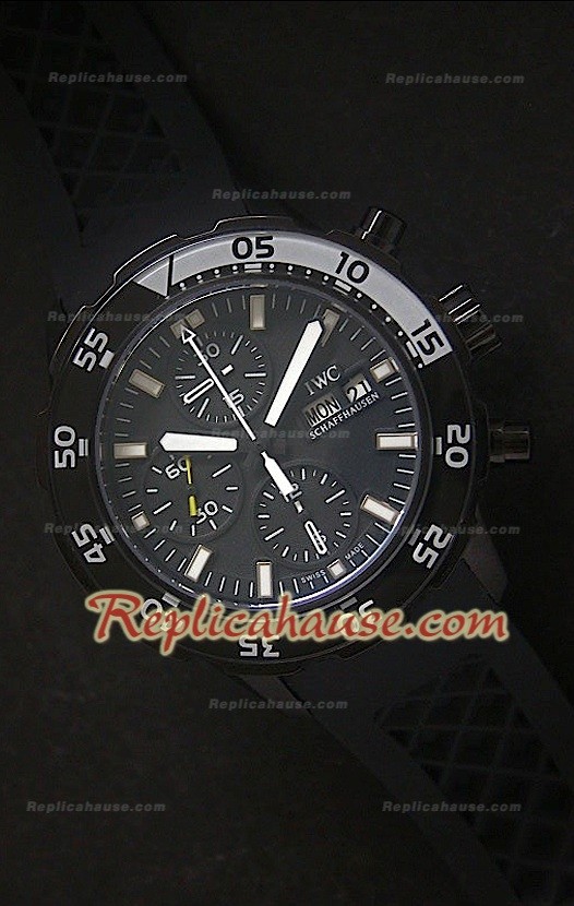 IWC Aquatimer Répica del Reloj de Cuarzo en PVD