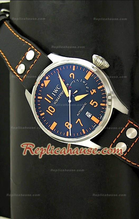 IWC Big Pilot Reloj Suizo en PVD (Sin Sub-Esfera de Función)