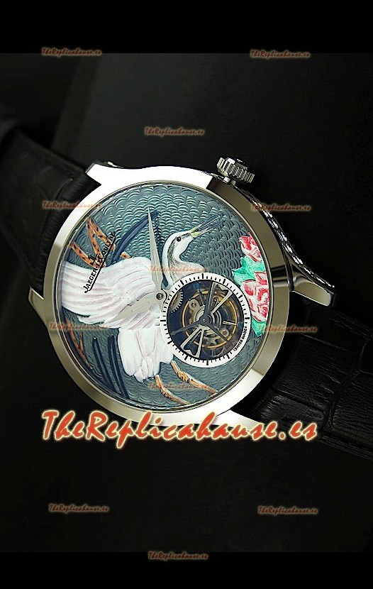 Jaeger LeCoultre Turbillón Volador Porcelana – RÉPLICA ESPEJO