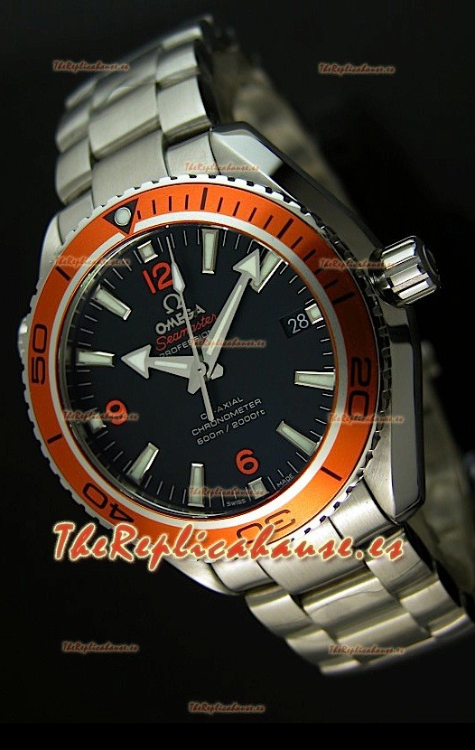 Omega Seamaster Planet Ocean Suizo CERAMICA 45MM - 1:1 Replica Espejo