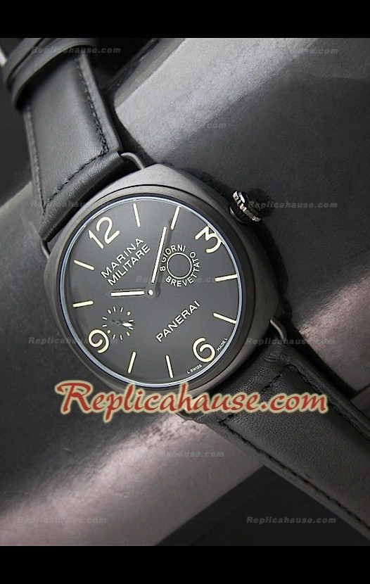 Panerai Radiomir Militare Giorni Brevettato PAM339 Reloj 8 Días 