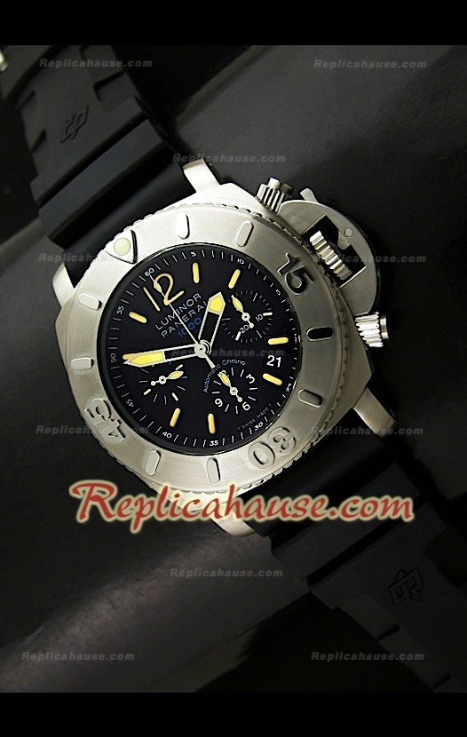 Panerai Lumenor Submersible PAM187 Reloj Suizo - Reproducción Escala 1:1