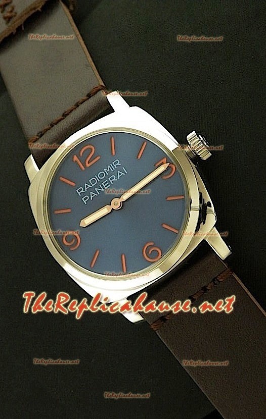 Panerai Radiomir Homage Ventage Reloj Suizo con Esfera Azul