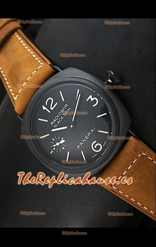 Panerai Black Seal PAM292 Sub Edición con carcasa de cerámica Torpedo – 1:1 Réplica espejo.