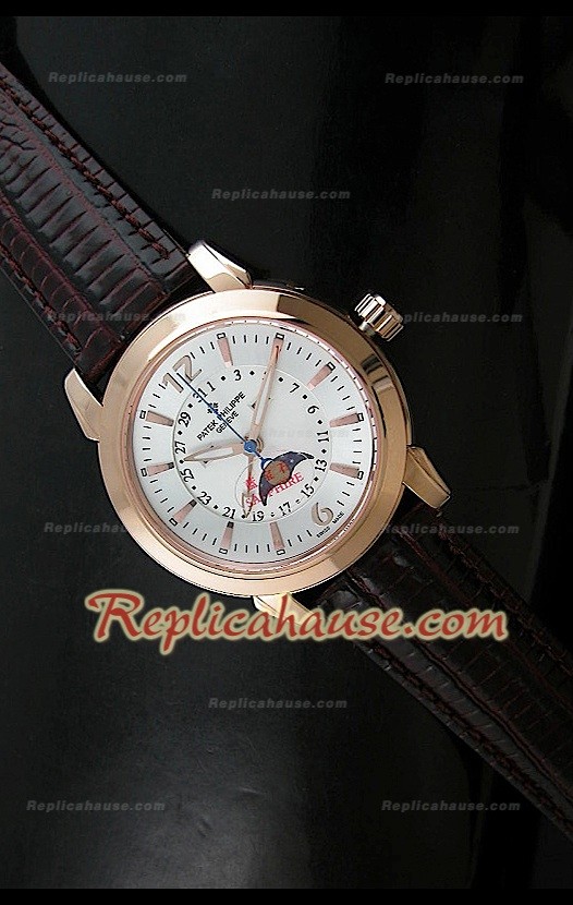 Patek Philippe Reloj de Compilación Señores en Gris y Oro
