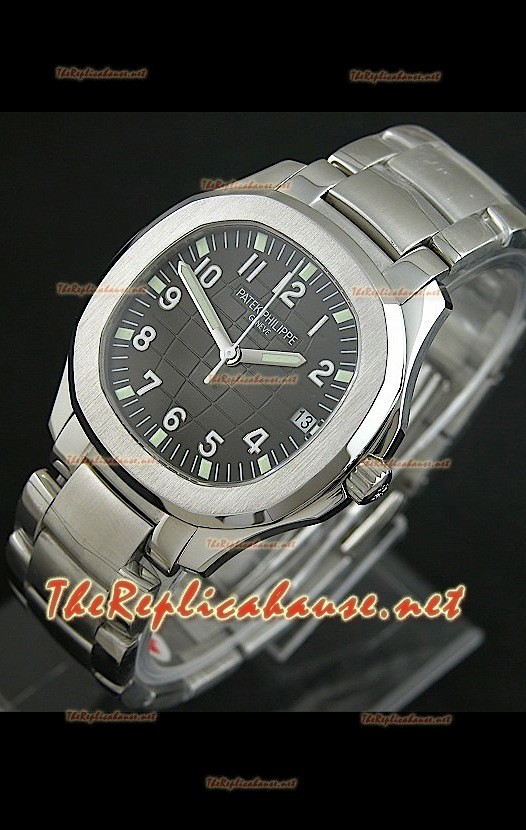 Patek Philippe Aquanaut Swiss Réplica con esfera negra