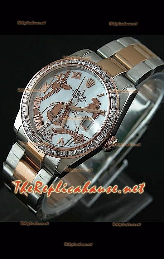 Reloj Rolex Datejust para damas en carcasa de 2 tonos 31 mm.