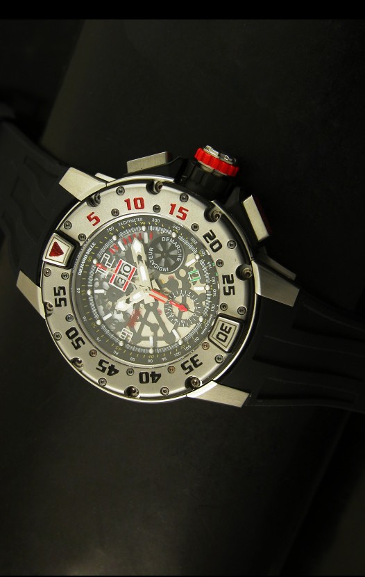 Richard Mille RM032 Reloj Réplica Suizo con acabado en Titanio