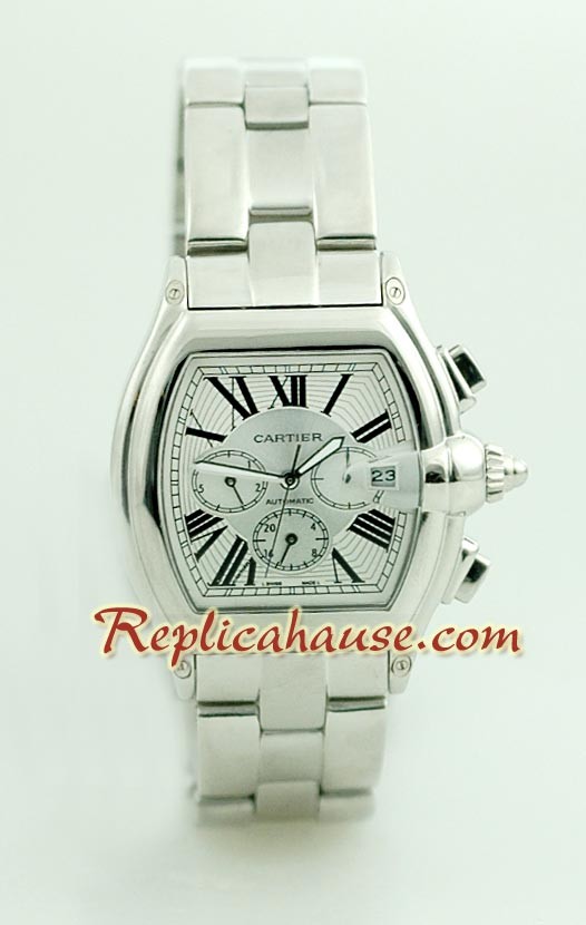 Cartier Réplica Roadster Automático - Mid tamaño