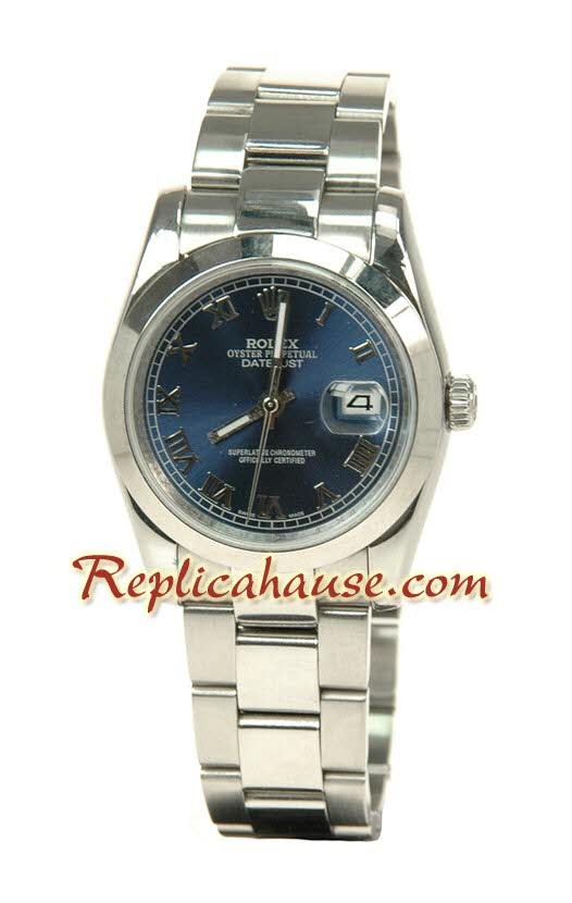 Reloj Rolex Réplica Datejust Silver para Dama