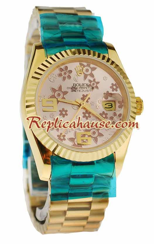 Rolex Réplica Datejust Tamaño Medio - 36MM Reloj