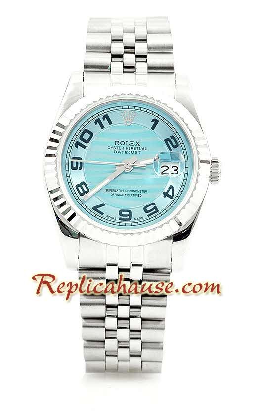 Reloj Rolex Réplica Datejust Silver para hombre