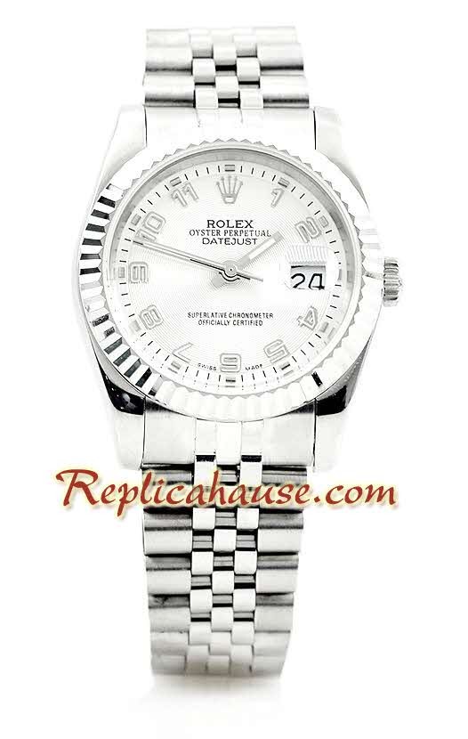 Reloj Rolex Réplica Datejust Silver para hombre