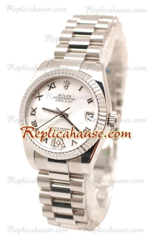 Rolex Datejust Diamond VI Reloj de imitación Japonés - 36MM