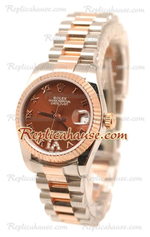 Rolex Datejust Diamond VI Reloj de imitación Japonés - 36MM