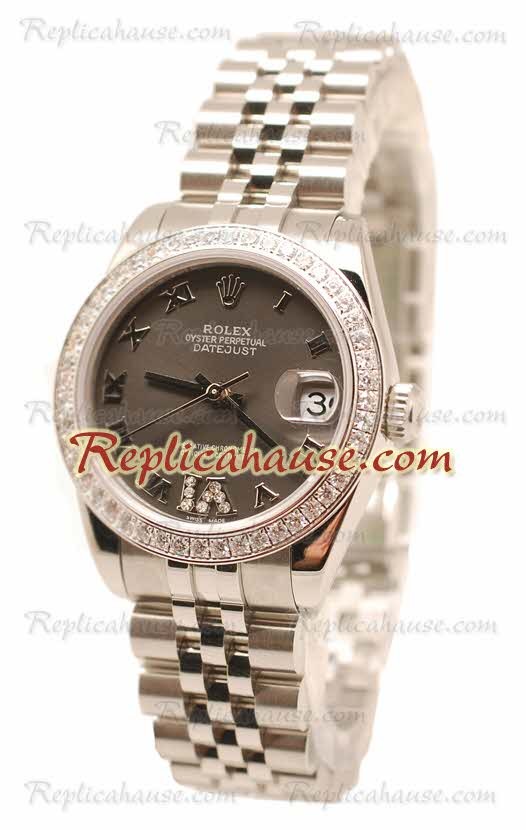 Rolex Datejust Diamond VI Reloj de imitación Japonés - 36MM