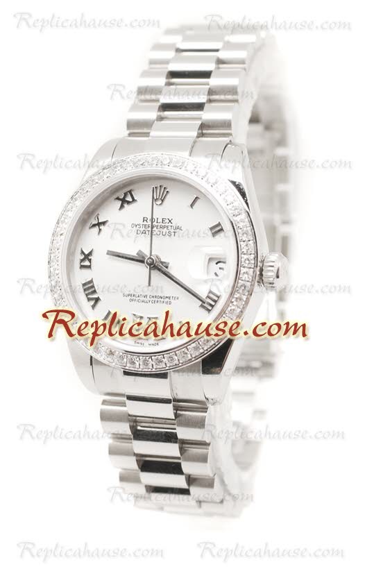 Rolex Datejust Diamond VI Reloj de imitación Japonés - 36MM