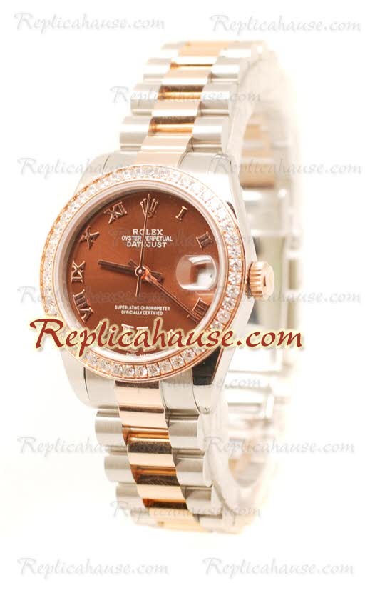Rolex Datejust Diamond VI Reloj de imitación Japonés - 36MM