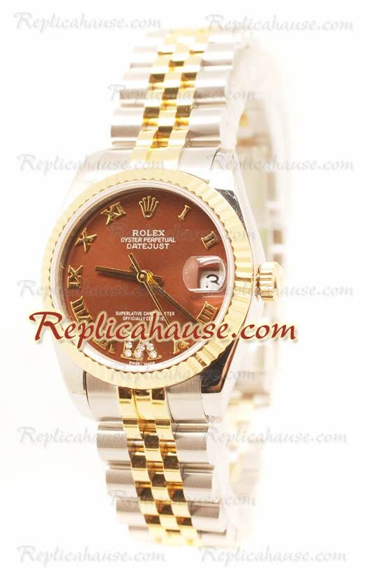 Rolex Datejust Diamond VI Reloj de imitación Japonés - 36MM